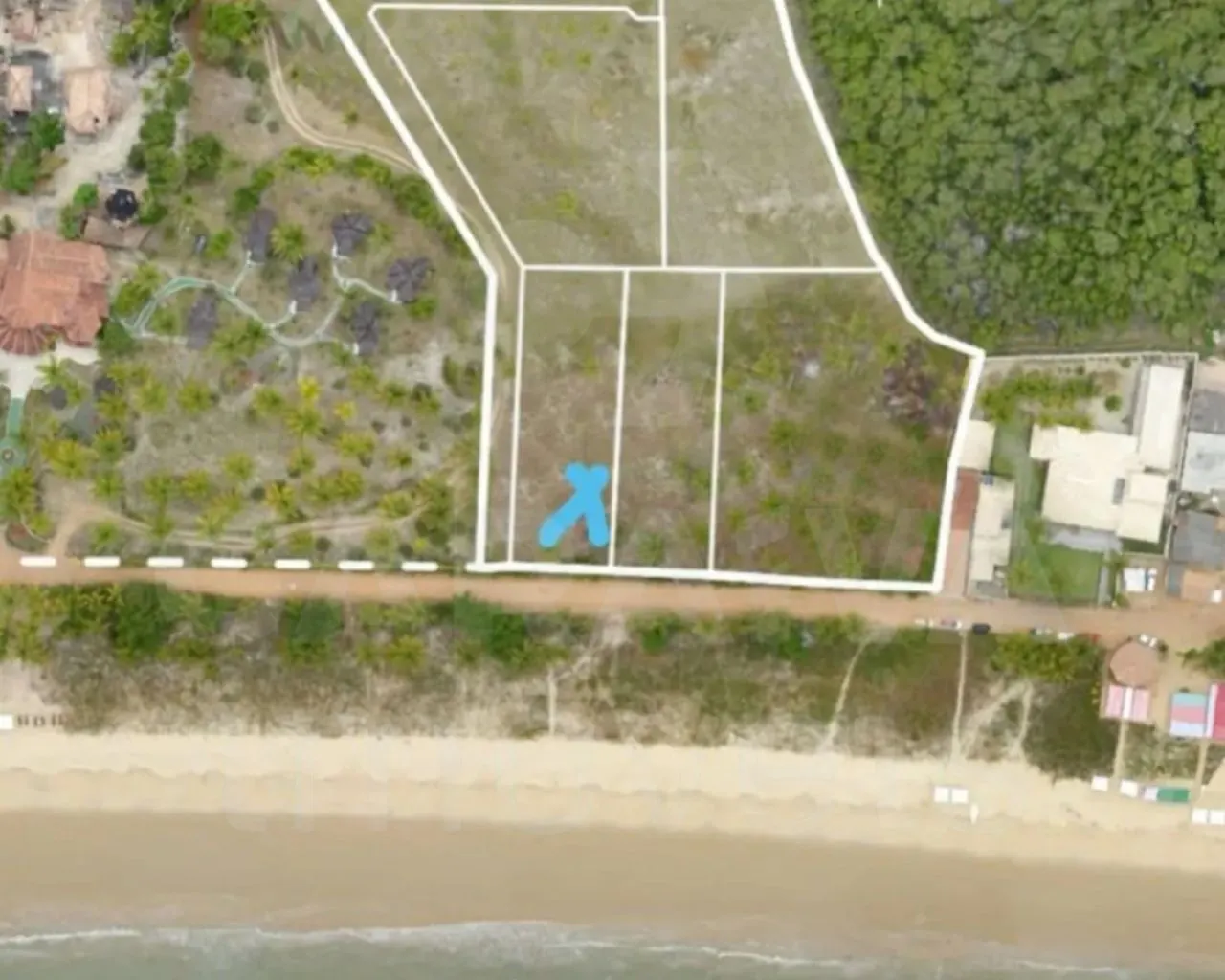 Terreno em Corumbau a beira mar
